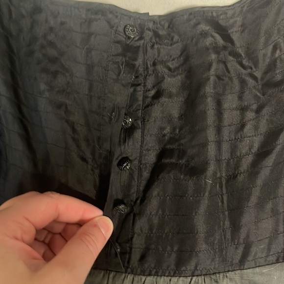 Anthropologie Floreat Vintage Sleeveless Cotton Floral Embroidered dress Size 0 - Picture 5 of 6